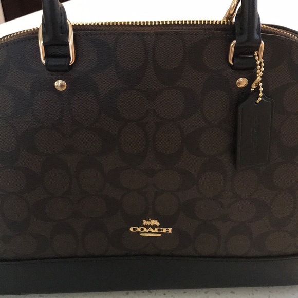 NWT Coach Lg Signature Sierra Satchel w/ Wallet - Picture 8 of 8